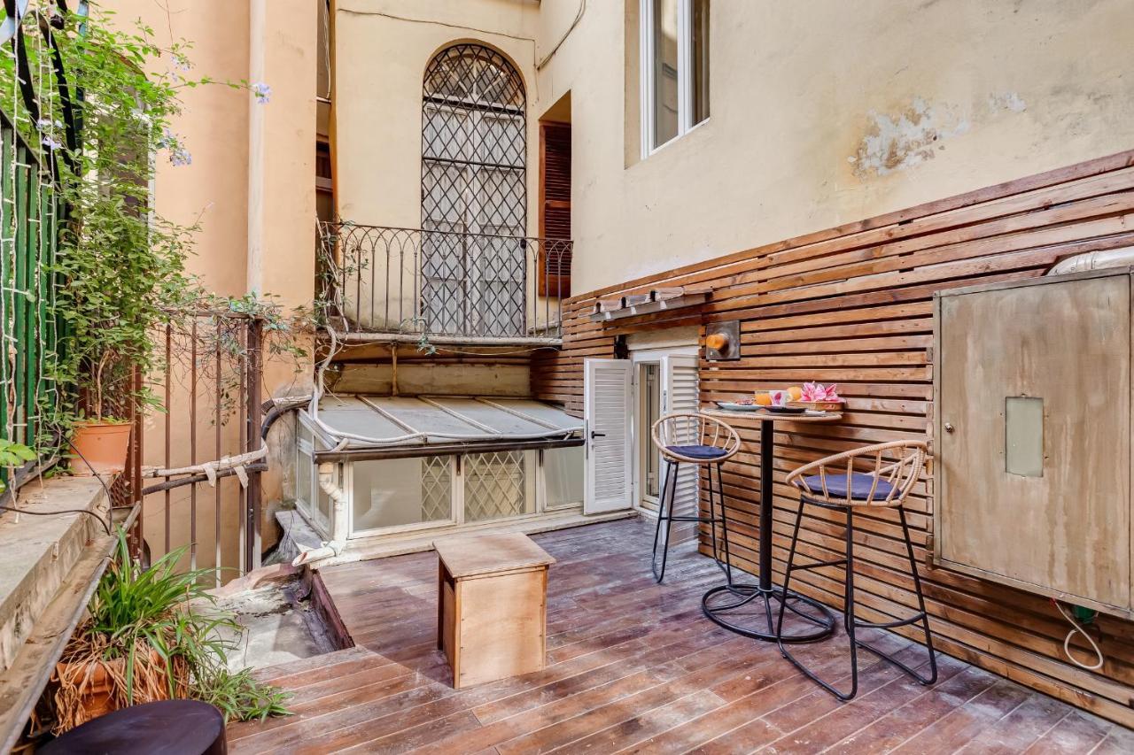 Spanish Steps Macelli Apartment With Terrace Rome Exterior photo